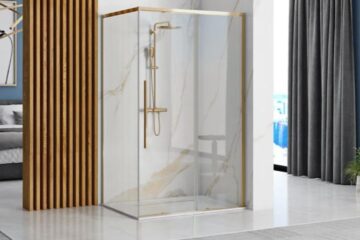 kabiny prysznicowe złote 2